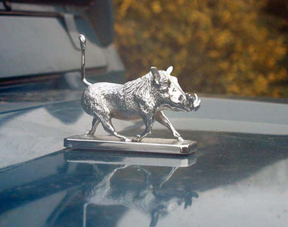 Warthog Car Bonnet Mascot Hood Ornament