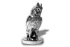 Owl - Wings Closed Car Bonnet Mascot Hood Ornament