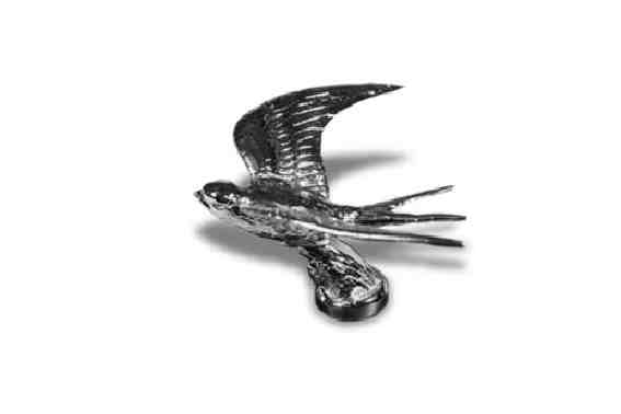 Swallow Car Bonnet Mascot Hood Ornament