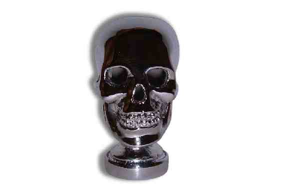 Skull Car Bonnet Mascot Hood Ornament