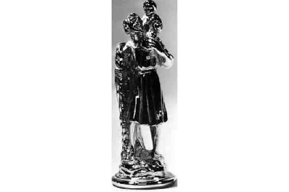 St. Christopher, standing Car Bonnet Mascot Hood Ornament