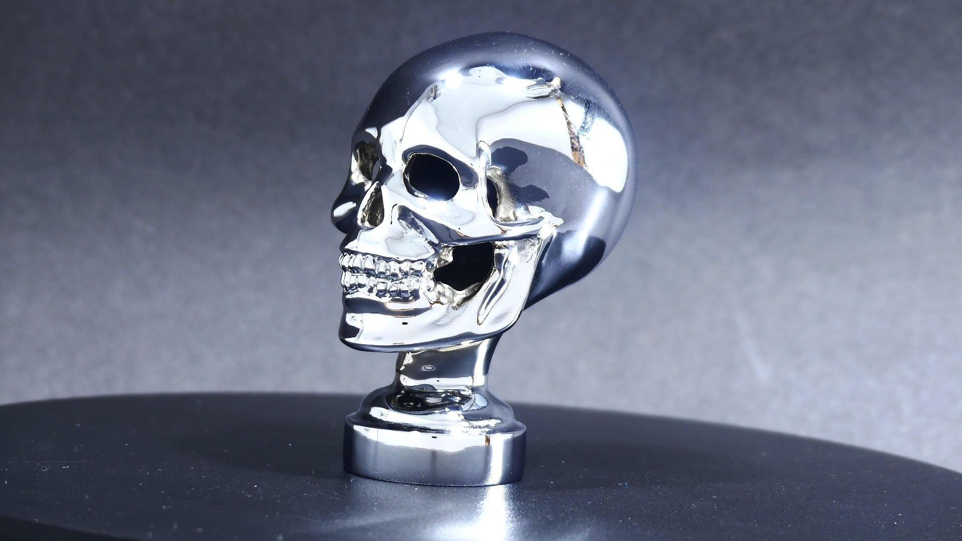 Skull Car Bonnet Mascot Hood Ornament