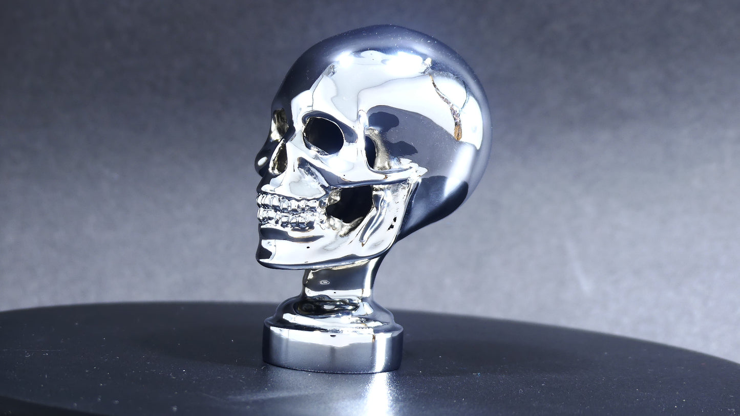 Skull Car Bonnet Mascot Hood Ornament