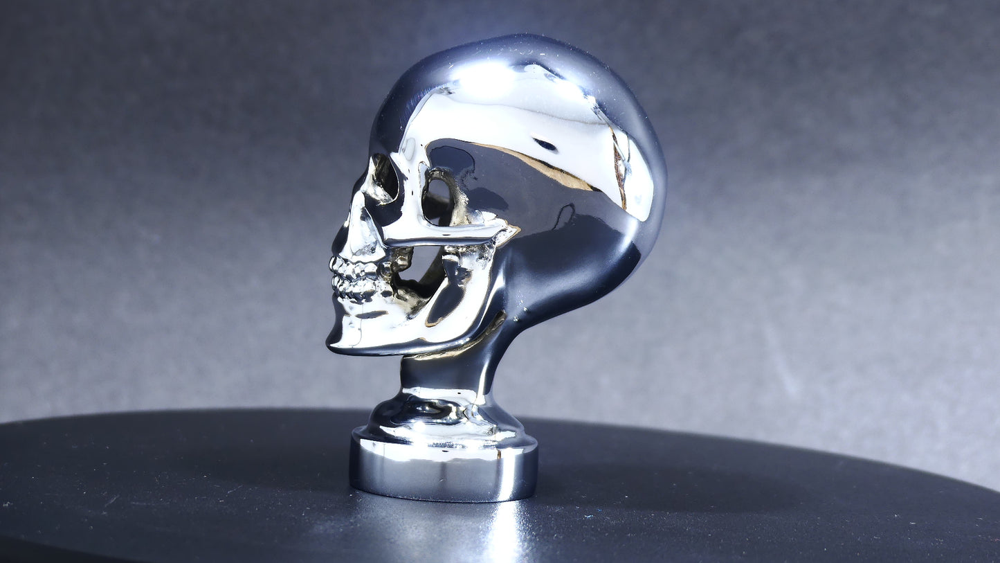 Skull Car Bonnet Mascot Hood Ornament