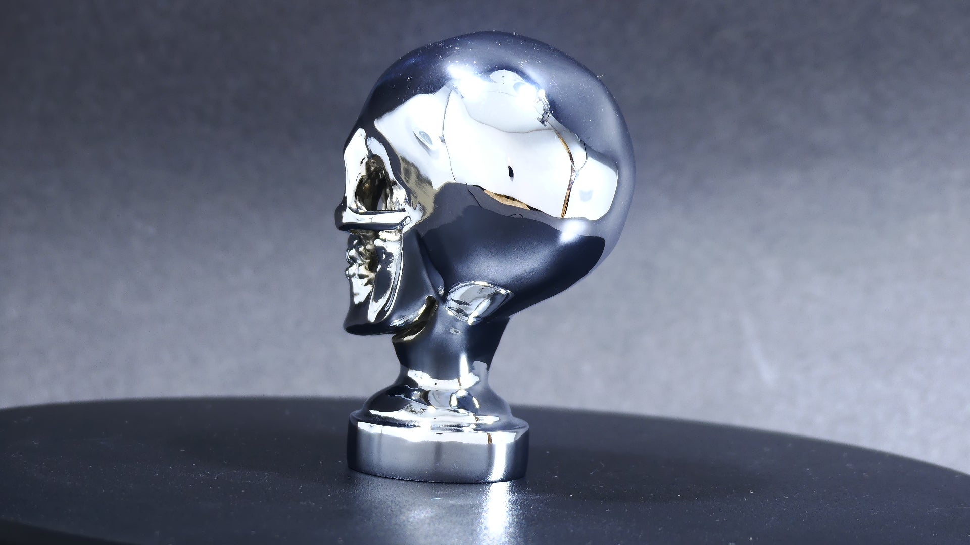 Skull Car Bonnet Mascot Hood Ornament