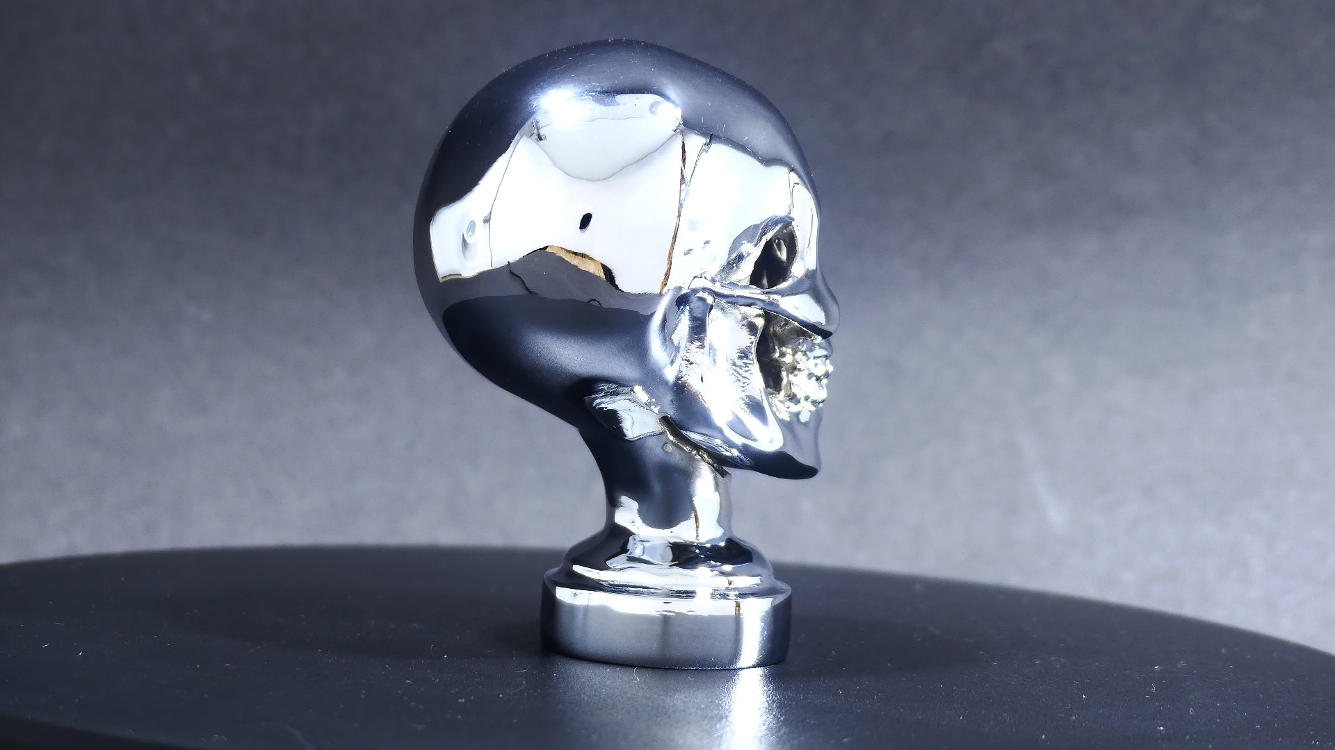 Skull Car Bonnet Mascot Hood Ornament