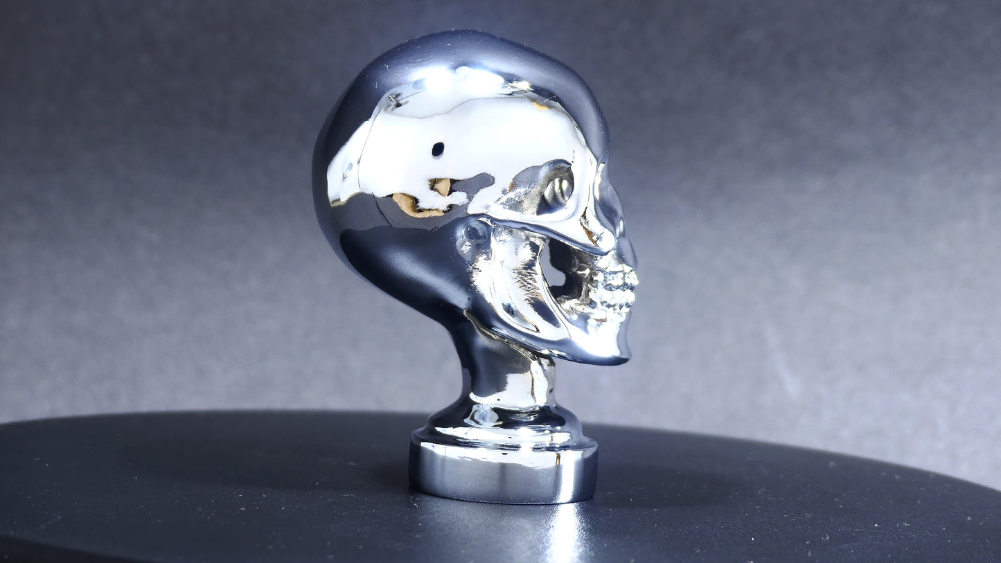 Skull Car Bonnet Mascot Hood Ornament