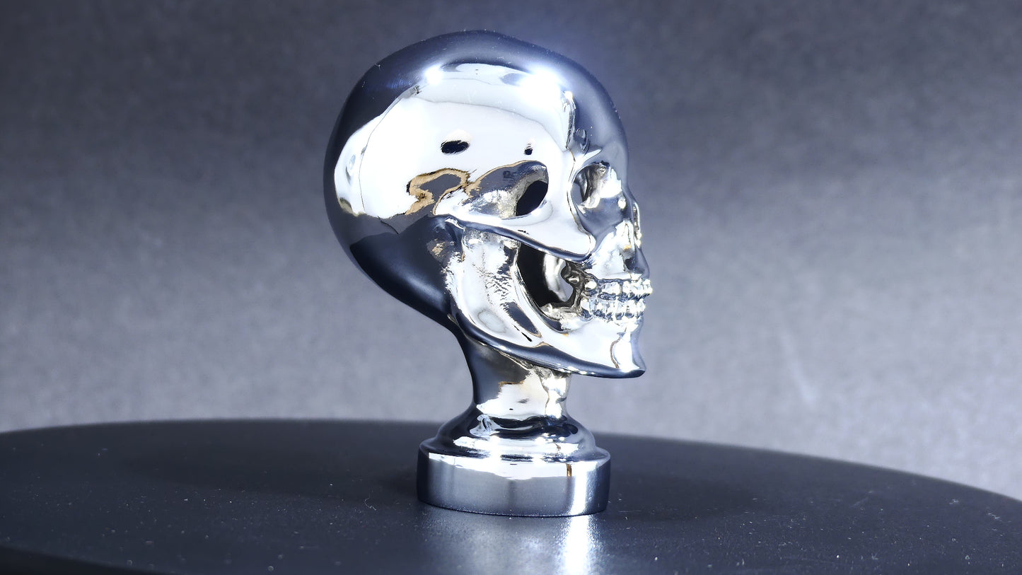 Skull Car Bonnet Mascot Hood Ornament