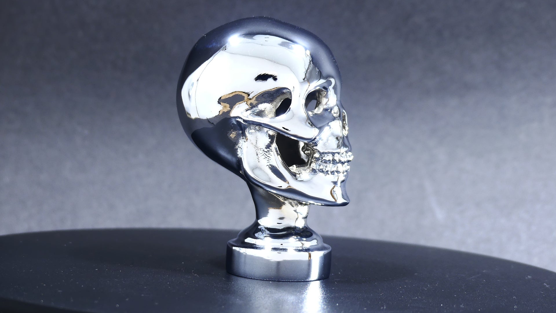 Skull Car Bonnet Mascot Hood Ornament