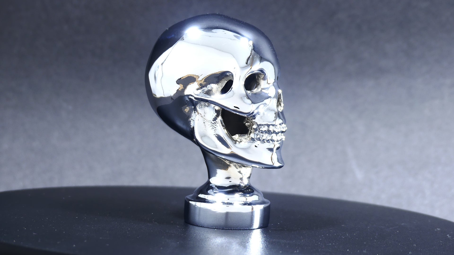 Skull Car Bonnet Mascot Hood Ornament