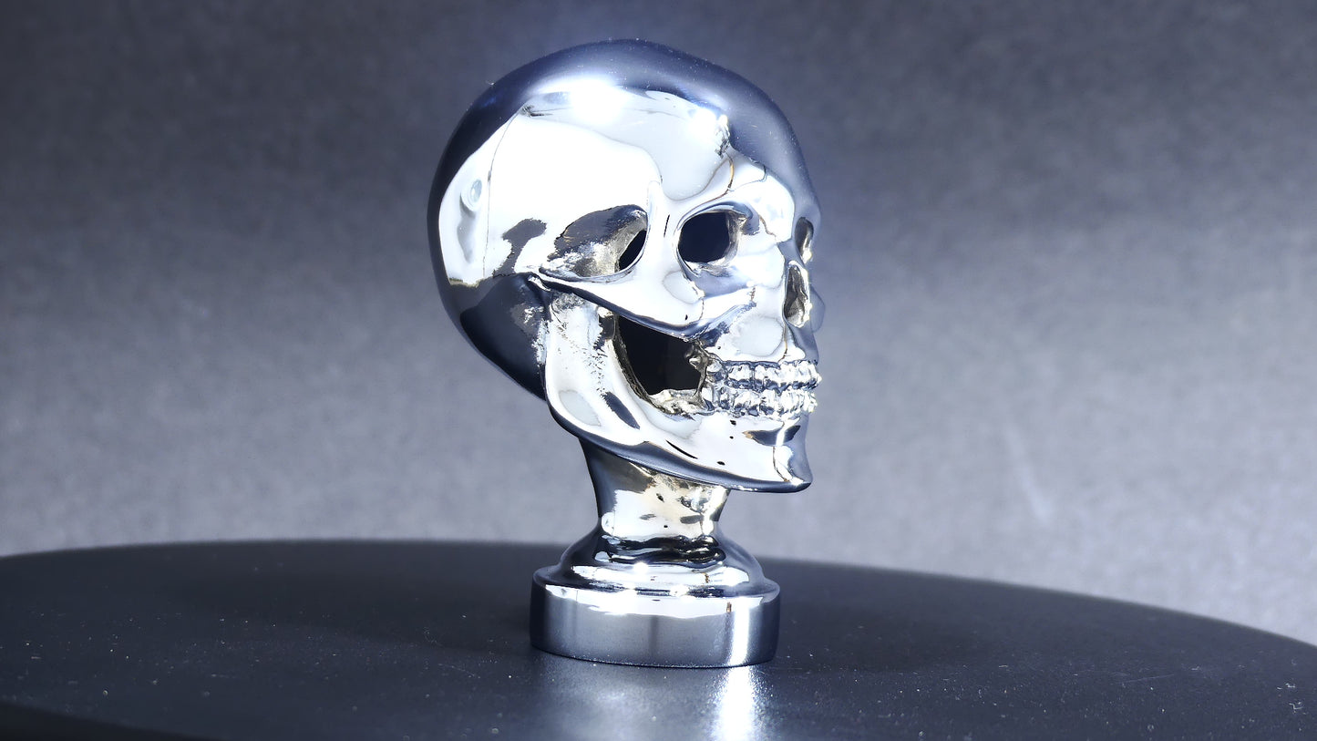 Skull Car Bonnet Mascot Hood Ornament