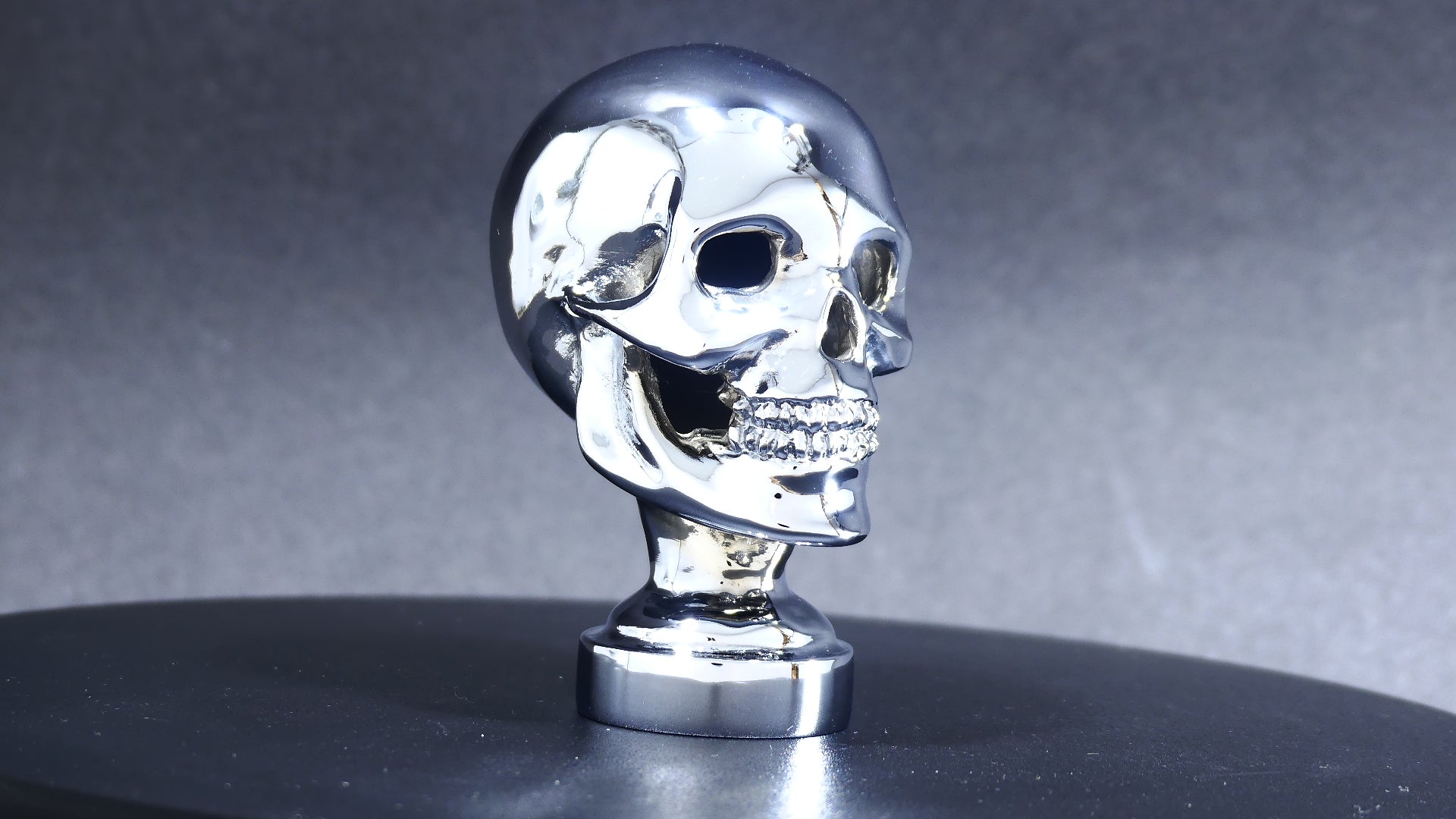 Skull Car Bonnet Mascot Hood Ornament