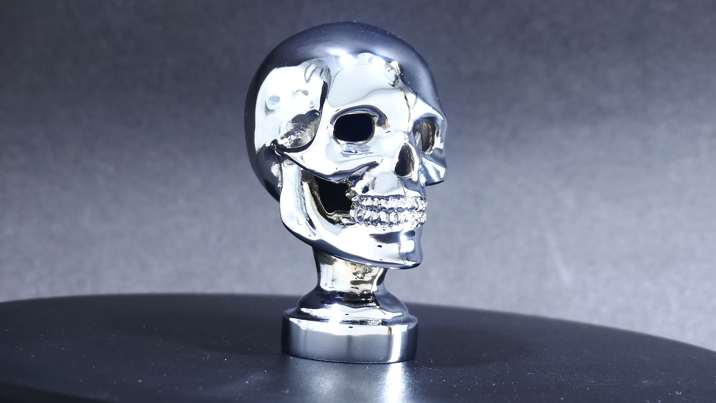 Skull Car Bonnet Mascot Hood Ornament