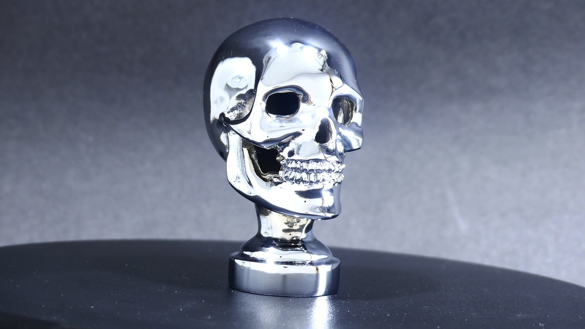 Skull Car Bonnet Mascot Hood Ornament