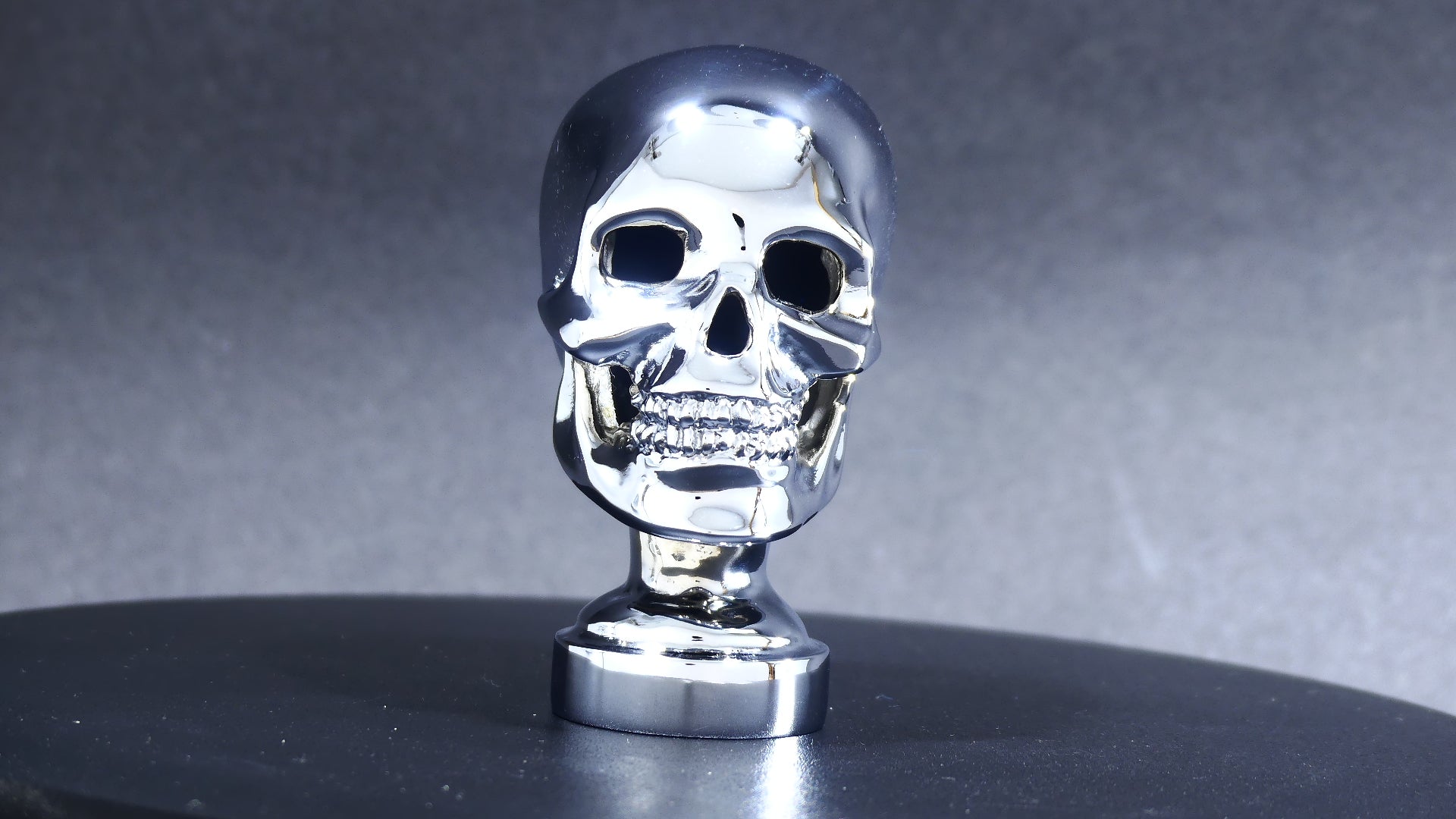 Skull Car Bonnet Mascot Hood Ornament