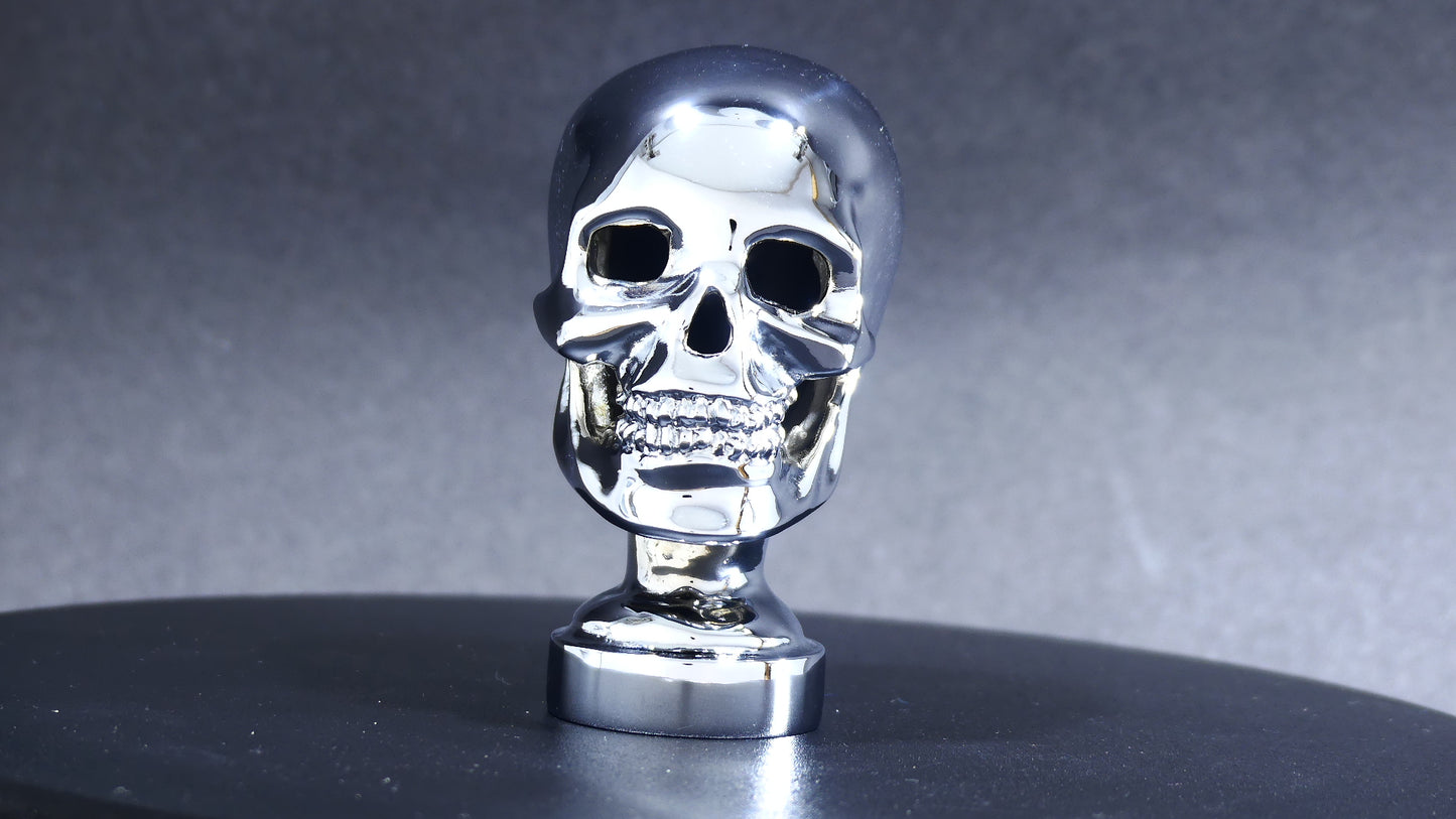 Skull Car Bonnet Mascot Hood Ornament