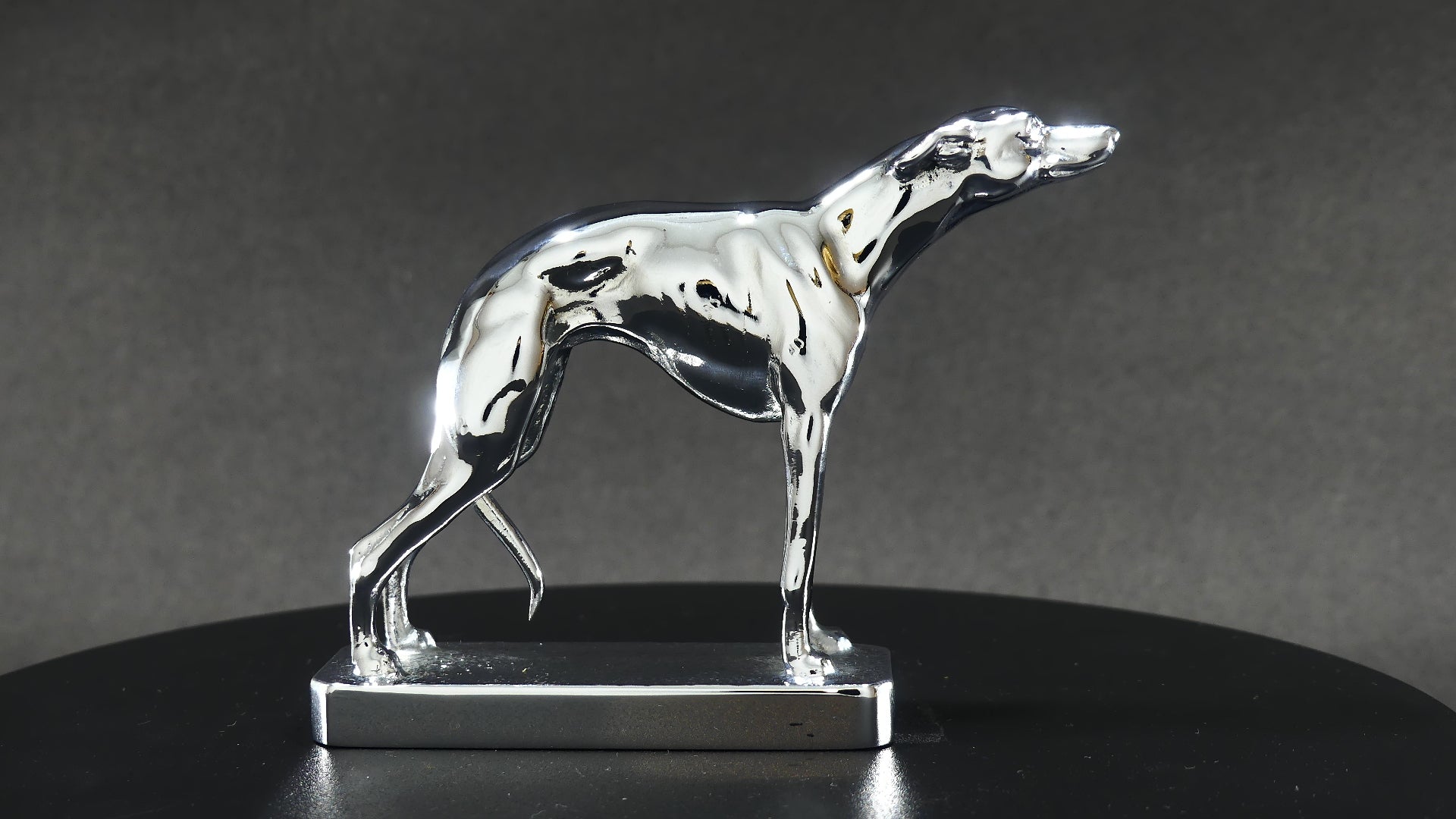 Whippet Car Bonnet Mascot Hood Ornament