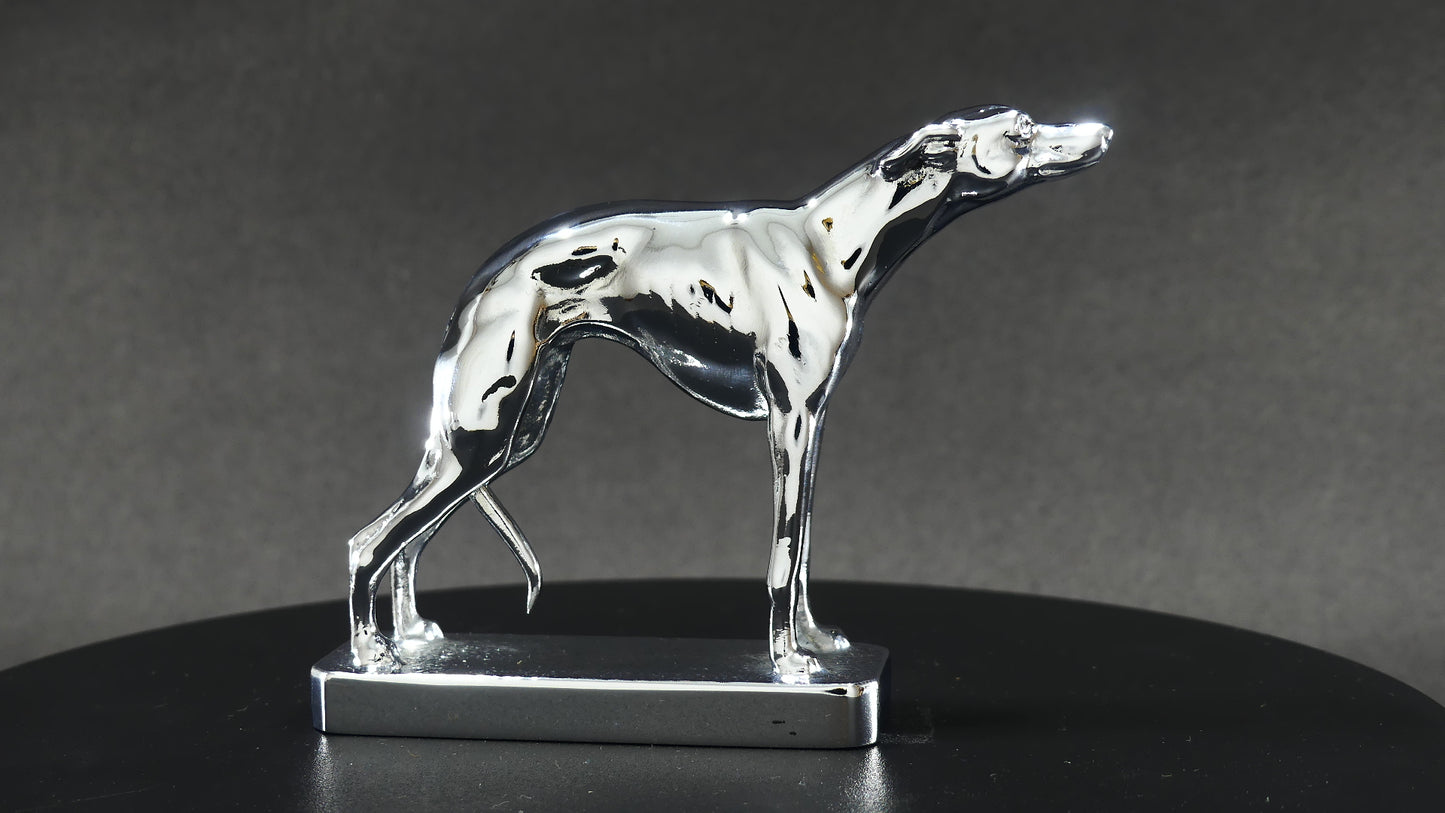 Whippet Car Bonnet Mascot Hood Ornament