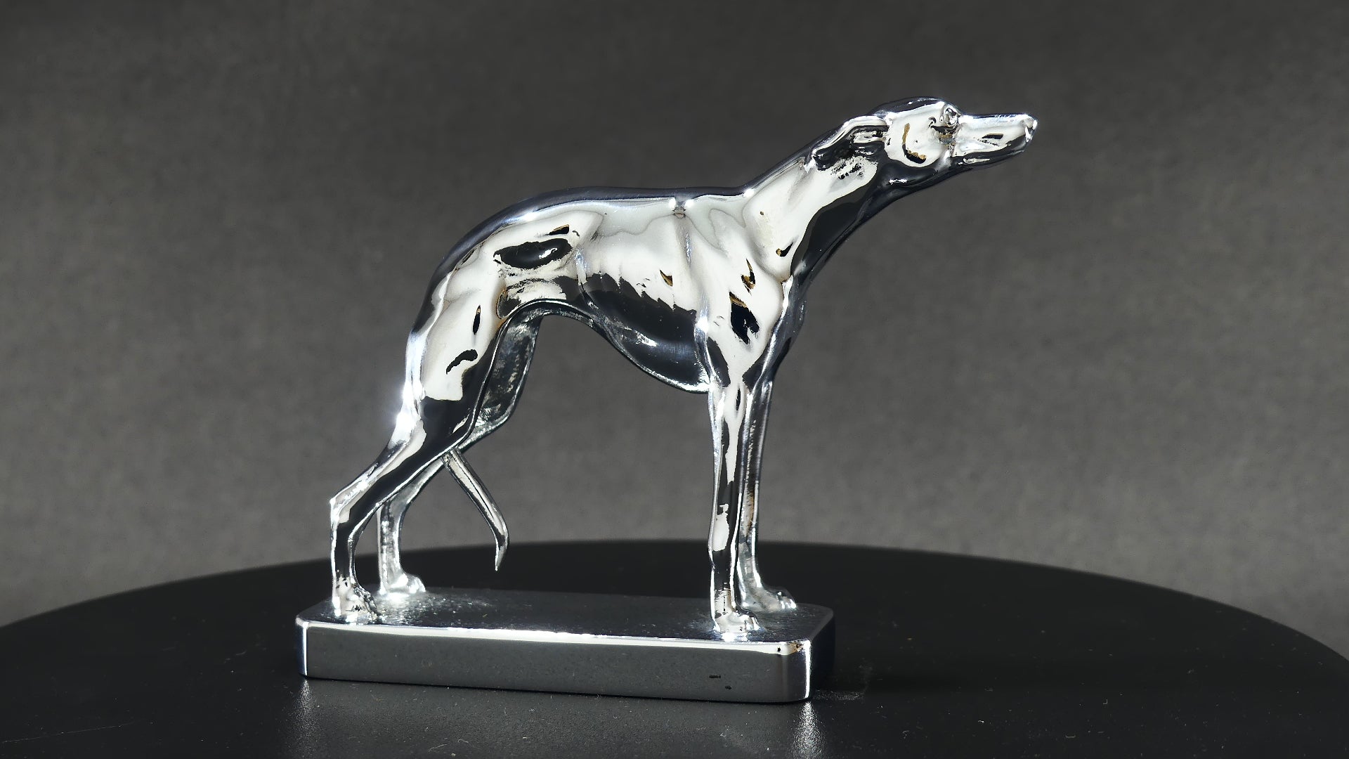 Whippet Car Bonnet Mascot Hood Ornament