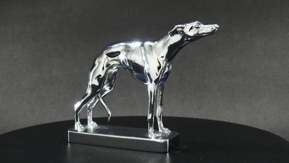 Whippet Car Bonnet Mascot Hood Ornament