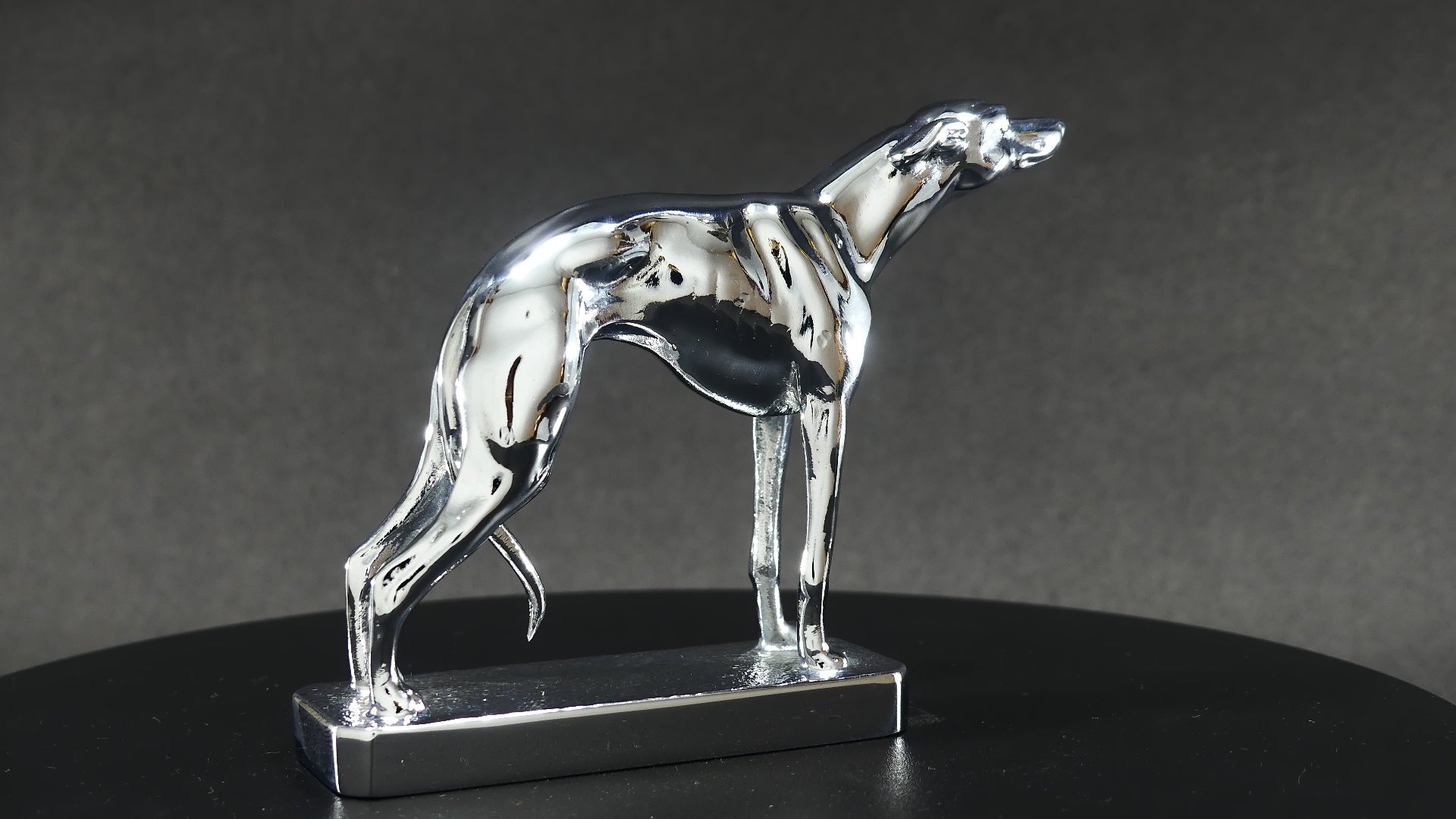 Whippet Car Bonnet Mascot Hood Ornament