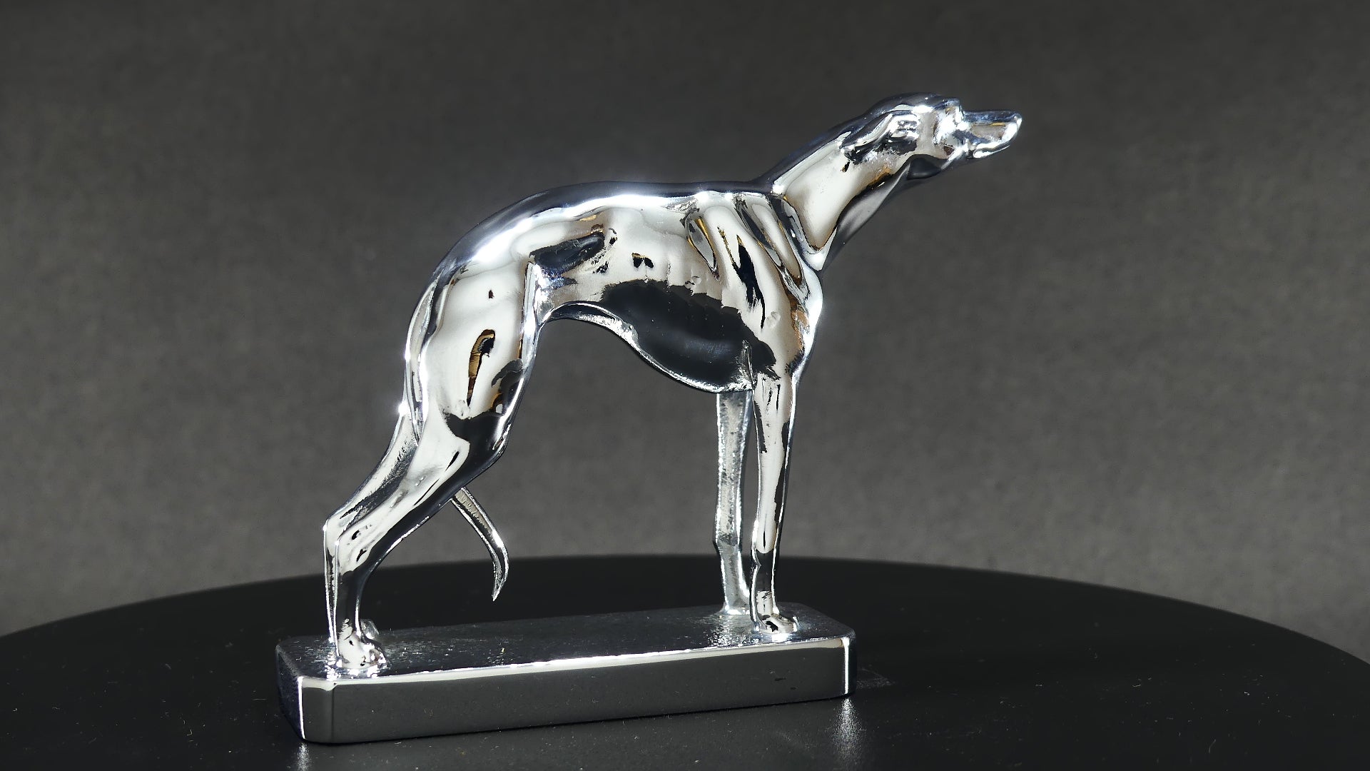 Whippet Car Bonnet Mascot Hood Ornament